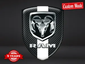 Dodge Domed Sticker Max Lasting Stylish Pro Performance